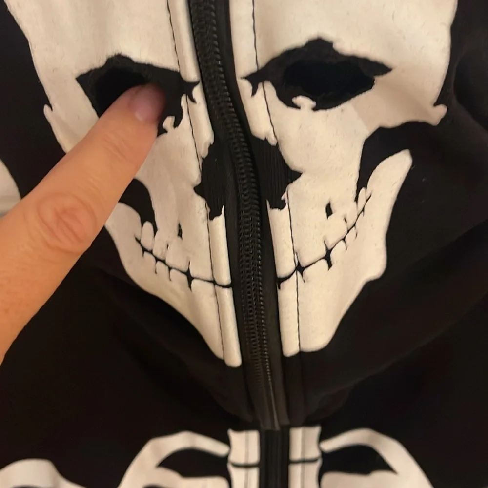 SOMSOC Halloween Children Skeleton Onesie Costume Glow In the Dark Jumpsuit
